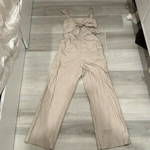 Tan Abercrombie & Fitch Jump suit